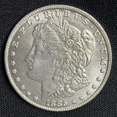 1885-CC Morgan Dollar BU Uncirculated Mint State 90% Silver $1 US Coin