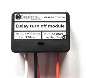 Car Timer SWITCH Time Relay 1 to 720s SEC KIT 12V/10A Delay OFF Positive signal - Picture 1 of 9