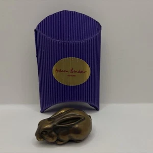 Adam Binder “Bunny” Palm Charm Pendant Bronze Signed - Picture 1 of 8