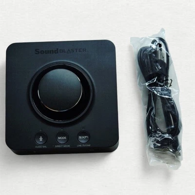 Creative Sound Blaster X3 Digital Audio Converter External Box USB Black - Image 1 of 4