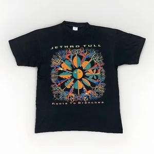 T-shirt Jethro Tull vintage anni 90 uomo grande 1995 radici a rami tour rock band - Foto 1 di 13