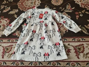 Girls Minnie Mouse Dress Aged 5/6 New With Tags - Picture 1 of 5