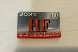 Sony Typ I HF60 Kassetten - Brandneu/Fabrikversiegelt ~ Kostenloser Versand - Bild 1 von 2