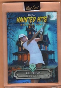 Wild Card Haunted Hits 2025 Kai Trump 1/2 Monster Hunt - Imagen 1 de 1