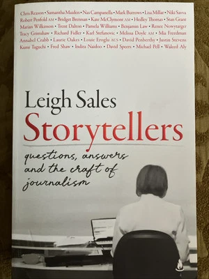 Storytellers Leigh Sales Questions Answers & Craft of Journalism Paperback 2023 - image 1 of 4