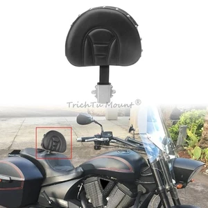Respaldo de conductor enchufable estilo remache ajustable para Victory Cross Country Tour - Imagen 1 de 23