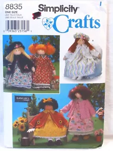 Elaine Heigl 26" Rag Doll and Clothing Simplicity Crafts 8835 Pattern Uncut - Picture 1 of 6