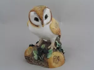 ROYAL CROWN DERBY 6" BARN OWL FIGURINE. - Picture 1 of 4
