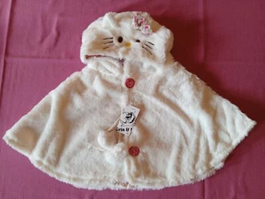 Children's Animal Poncho Wrap Cape Snuggle Hoodie-Fully Lined-Beautiful Details! - Picture 1 of 2