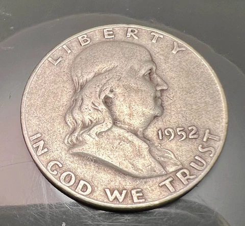 1952 D Franklin Half Dollar Cover