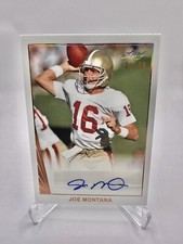 2021 Leaf JOE MONTANA AUTO Autograph /99 BA-JM3 Gold Bronze Memories MNT