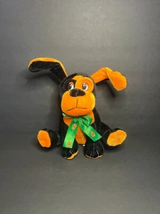 Plush Apparel Home of Mardi Gras Halloween Black Orange Collectible Dog Toy 7.5" - Picture 1 of 8