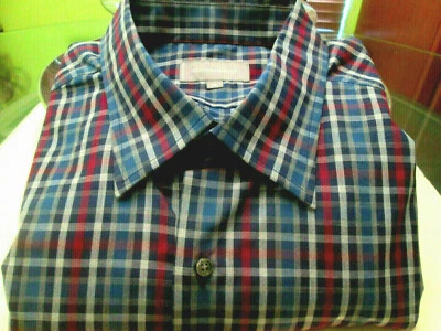 Zegna Private Label FOR NEIMAN MARCUS=CHECK SHIRT-$175-XL ,  - Image 1 of 4