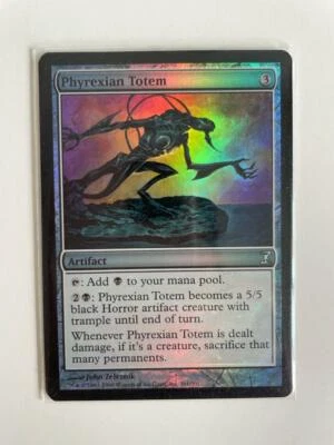 MTG FOIL TIME SPIRAL PHYREXIAN TOTEM NM MAGIC THE GATHERING ARTIFACT UNCOMMON - Image 1 of 4