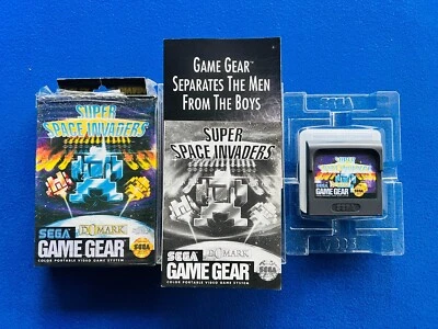 Super Space Invaders Sega Game Gear CIB Complete Box Manual Cart Game with SEAL - Image 1 of 4