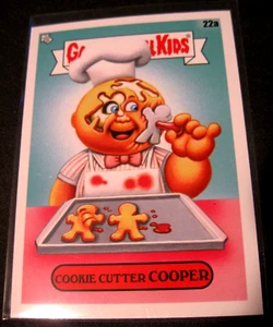 COOKIE CUTTER COOPER 2021 Topps Garbage Pail Kids FOOD FIGHT #22a MINT - Picture 1 of 2