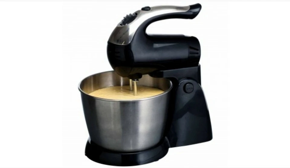 TOTALMENTE NUEVO Brentwood SM-1153 5 velocidades + mezclador de pie turbo, negro Foto 1 de 1