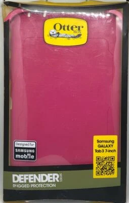 New Original Otterbox Defender Case for Galaxy Tab 3 (7.0") Pink - w/ Holster ! - Image 1 of 3