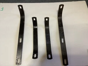 Triumph TR4 (or 4A or TR250) Rear Bumper Brackets (Inner & Outer) - Picture 1 of 2