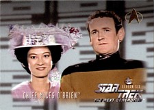 Skybox - Star Trek: The Next Generation - Season 6 (1997) Miles O'Brien No. 619