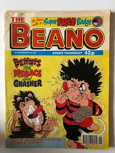 Vintage Beano Comic #2834 November 1996 Dennis & Gnasher 627B - Imagen 1 de 1
