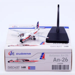 Avión a reacción modelos diecast 1:400 JC Wings Cubana Antonov AN-26 CU-T1425 - Imagen 1 de 12