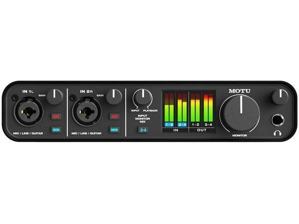 MOTU M4 4-Kanal USB C Audiointerface