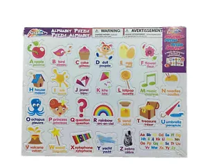 Educational Tray Puzzle for Kids ~ Alphabet (27 Pieces; 11" x 14") - Picture 1 of 1