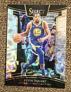 2018-19 Select Kevin Durant Scope Prizm #31 Warriors Mint MVP Nets