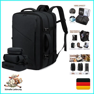 Erweiterbarer LOVEVOOK Rucksack für 18 Zoll Laptops - Optimal für Flugreisen - Bild 1 von 4