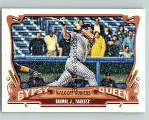 2015 Topps Gypsy Queen Walk Off Winners #GWO20 Jason Giambi - Yankees - Imagen 1 de 2
