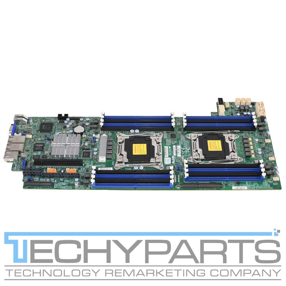 Supermicro X10DRFR-N Dual LGA2011-3 16x DDR4 SATA3 2x NVMe Node Motherboard - Image 1 of 1