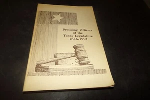 Vintage Presiding Officer Texas Legislature 1846-1991 Bob Bullock Albert Horton - Picture 1 of 12