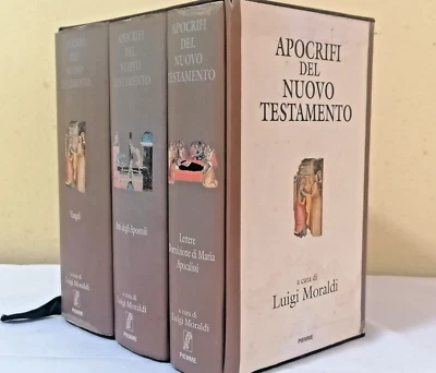 Apocrifi Del Nuovo Testamento Cofanetto 3 Volumi Luigi Moraldi Piemme 1994 - Immagine 1 di 4