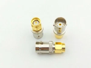 BNC female to SMA male plug coax RF antenna ADAPTER - Picture 1 of 1