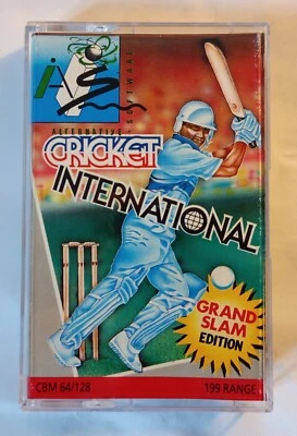 CRICKET INTERNATIONAL - Alternative - Commodore 64 C64 C128 - TESTED see photos - Image 1 of 4