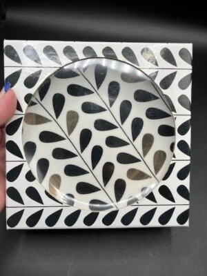 "Juego de 4 platos de postre Macy's Designer adornados con oro de 14 k 6"" - SELLADOS" Foto 1 de 4