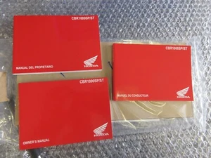 honda cbr1000rr SP ST fireblade CBR1000RR-R NEW original owners handbook - Picture 1 of 3
