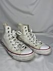 Converse All Star Chuck Taylor Hi Top White Shoe Sneakers M7650 Womens 10 Mens 8