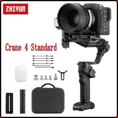 ZHIYUN CRANE 4 3-Achsen-Hand-Gimbal-Stabilisator für spiegellose DSLR-Kameras - Bild 1 von 4