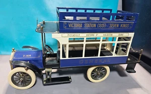 Vintage Blenken Double Decker Bus Victoria Station. Seven Kings Piccadilly - Picture 1 of 16