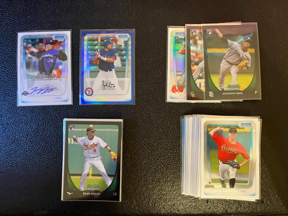 2011 Bowman Draft Auto RC Refractors BUY 5 GET 5 FREE Complete Your Set You Pick - Image 1 of 1