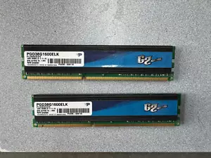 Patriot 8GB Kit (2 x 4GB) DDR3 1600MHz Desktop RAM PSD38G1600ELK 9-9-9-24 1.65V - Picture 1 of 1