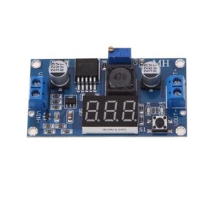 2pcDigital Boost Step-up Voltage Converter LM2596s 4-40V with Voltmeter - Bild 1 von 3