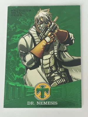 2018 Fleer Ultra X-Men Precious Metal Gems GREEN PMG #36 Dr Nemesis 07/25 - Image 1 of 2