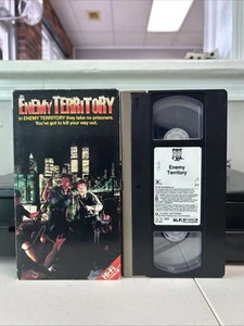 Enemy Territory Rare CBS Action Crime VHS - Picture 1 of 2