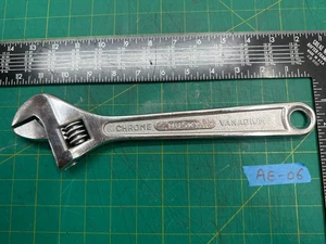 Vintage Husky 12" 300mm Adjustable Wrench -Chrome Vanadium Steel, Made in Canada - Picture 1 of 6