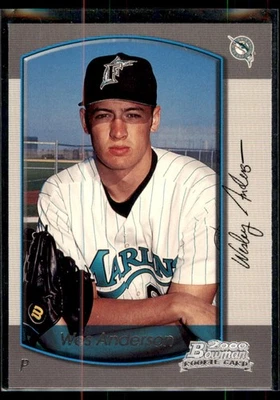 2000 Bowman Wes Anderson RC #294 Florida Marlins - Image 1 of 2