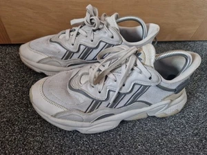 Adidas Mens Trainers Ozweego Grey Laced Shoes Size 8 UK Size 42 Europe - Picture 1 of 10
