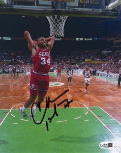 Charles Barkley Signed Autograph 8x10 Photo - Philadelphia 76ers Basketball JSA - Picture 1 of 4